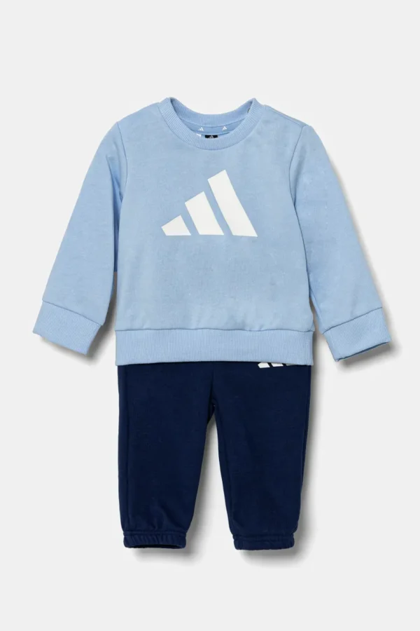 Tuta infant adidas cotone garzato